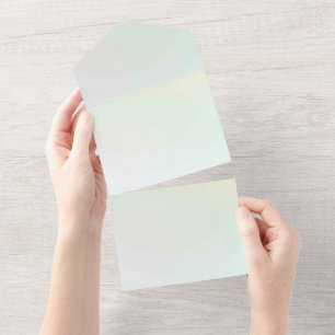 Tarjeta de Anuncios de Invitaciones de Color Sólid