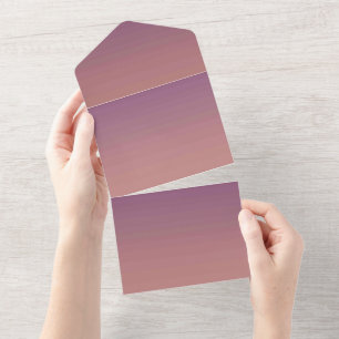Tarjeta de Anuncios de Invitaciones de Color Sólid