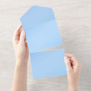 Tarjeta de Anuncios de Invitaciones de Color Sólid