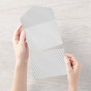 Tarjeta de Anuncios de Invitaciones de Color Sólid