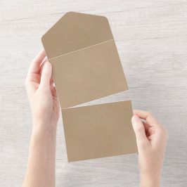 Tarjeta de Anuncios de Invitaciones de Color Sólid