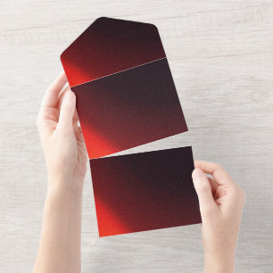 Tarjeta de Anuncios de Invitaciones de Color Sólid