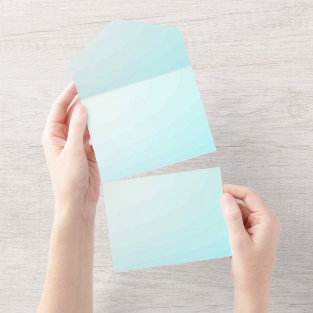 Tarjeta de anuncios de invitaciones de color sólid (desgarro)