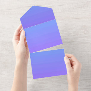 Tarjeta de Anuncios de Invitaciones de Color Sólid
