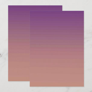 Tarjeta de Anuncios de Invitaciones Planas de Colo