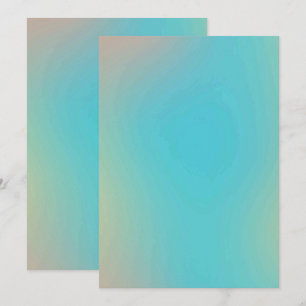 Tarjeta de Anuncios de Invitaciones Planas de Colo
