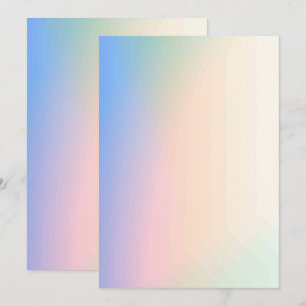 Tarjeta de Anuncios de Invitaciones Planas de Colo