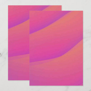 Tarjeta de Anuncios de Invitaciones Planas de Colo