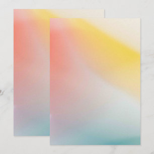 Tarjeta de Anuncios de Invitaciones Planas de Colo