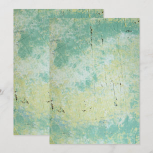 Tarjeta de Anuncios de Invitaciones Planas de Colo