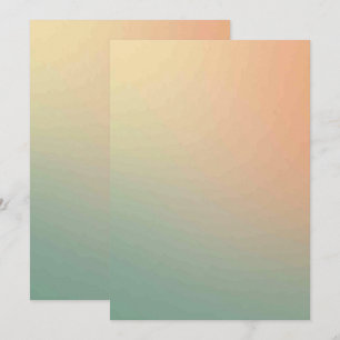 Tarjeta de Anuncios de Invitaciones Planas de Colo