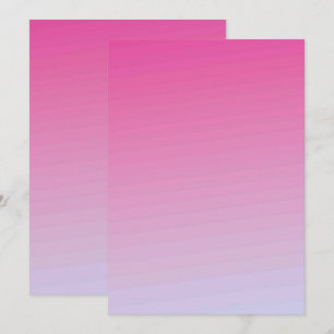 Tarjeta de Anuncios de Invitaciones Planas de Colo