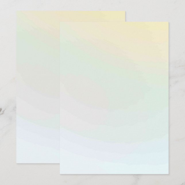 Tarjeta de Anuncios de Invitaciones Planas de Colo (Anverso / Reverso)