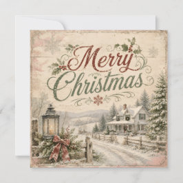 tarjeta de apartamento de pueblo shabby chic
