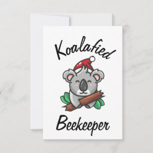 Tarjeta de apicultor Koalafied