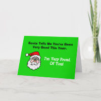 Tarjeta de apoyo para Navidades sin alcohol o drog