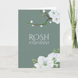 Tarjeta de Apple Blossom para Año Nuevo Rosh Hasha