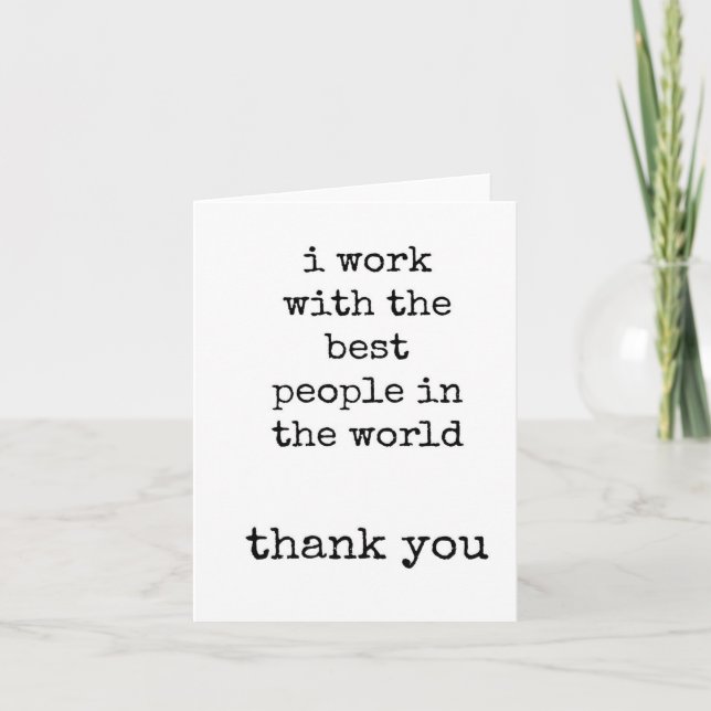 Tarjeta de Apreciación de Empleado, Equipo (Anverso)