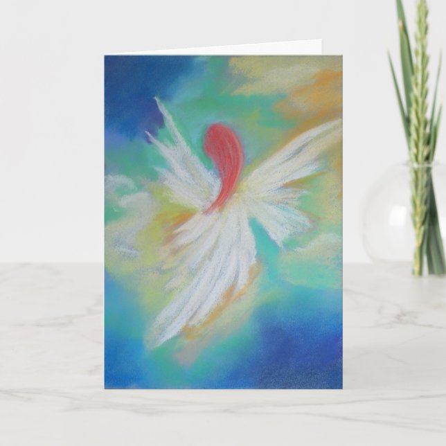 Tarjeta de Apreciación de Enfermeras de Ángel (Anverso)