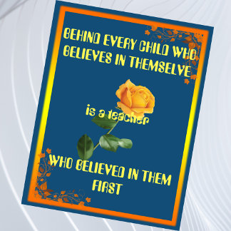 TARJETA DE APRECIACIÓN DEL PROFESOR