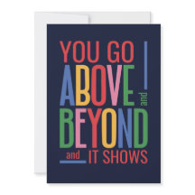 Tarjeta de Apreciación Empleado/Compañero/Amigo de