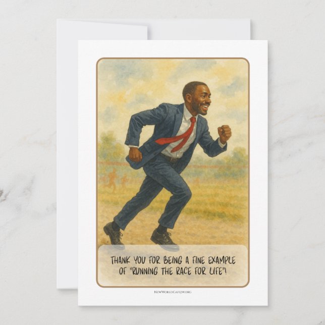 Tarjeta de Apreciación JW Elder (Anverso)