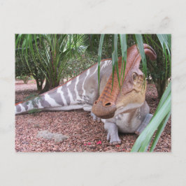 Tarjeta de aprendizaje Parasaurolophus - Dinosauri