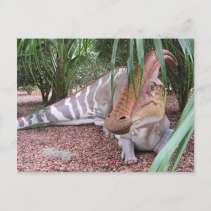 Tarjeta de aprendizaje Parasaurolophus - Dinosauri