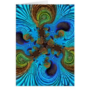 Tarjeta de AquaSwirls