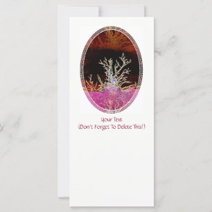 TARJETA DE ÁRBOL DE INVIERNO