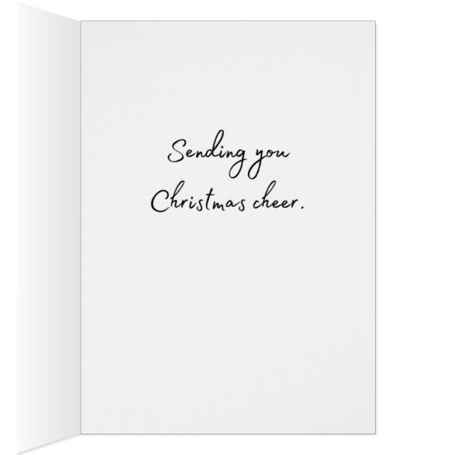 Tarjeta de árbol de Navidad (Interior (Derecha))