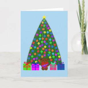 Tarjeta de árbol de Navidad #2