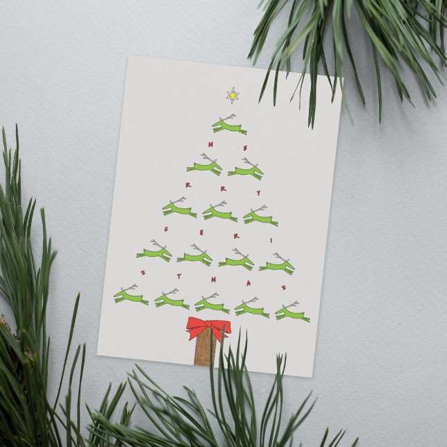 Tarjeta de árbol de navidad para renos Mod (Subido por el creador)