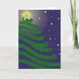 Tarjeta de árbol de Navidad - Personalizar