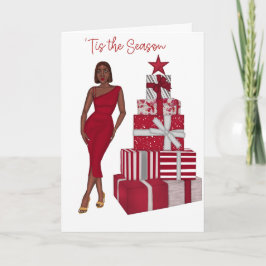 Tarjeta de árbol de regalo