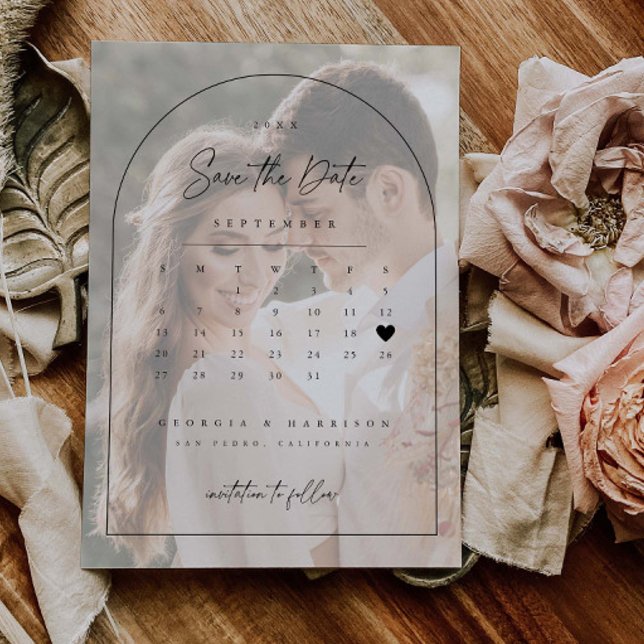 Tarjeta de Arco de Boda de Calendario de Fotos Gua (Subido por el creador)