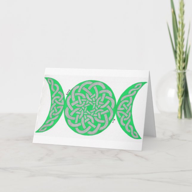 Tarjeta de Arianrhod (verde) (Anverso)