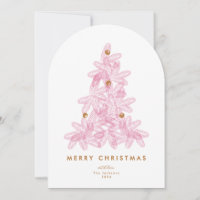 Tarjeta de Arquitectura de Navidad Feliz con foto
