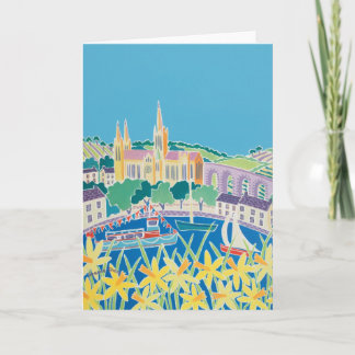 Tarjeta de arte: Blue Sky Truro de Joanne Short