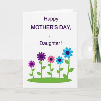 Tarjeta de Arte Botánico de Mamá Encantadora