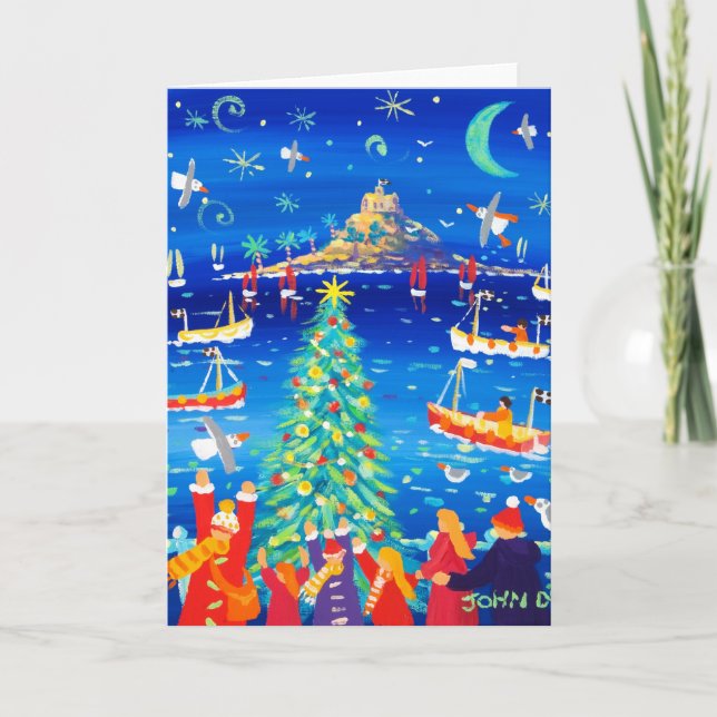 Tarjeta de arte: Cantando alrededor del árbol, Bah (Anverso)