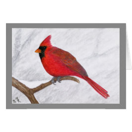Tarjeta de arte cardinal