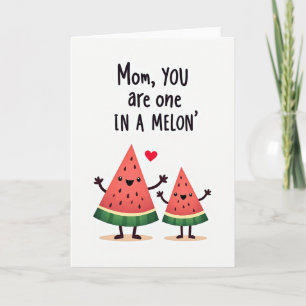 Tarjeta de Arte con Castigo de Mamá Melón