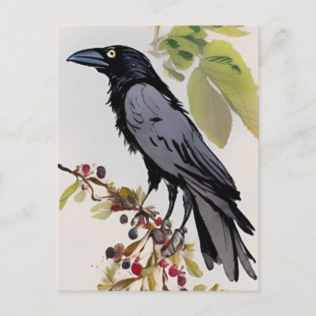 Tarjeta de arte Crow (Anverso)