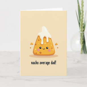 Tarjeta de arte crujiente del dulce día del padre