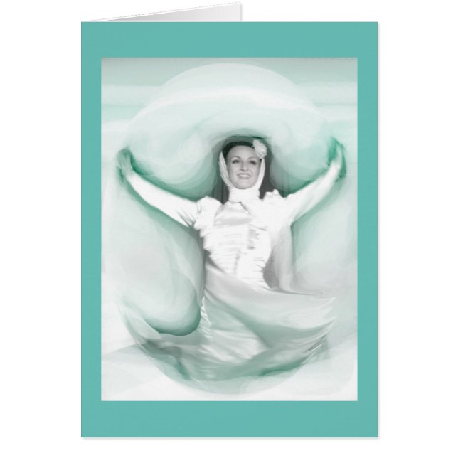 Tarjeta de arte Dance Lady (Frente)