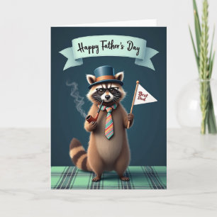 Tarjeta de arte Dapper Mejor Papá