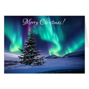 Tarjeta de arte de 5" x 7" para Navidades de las l
