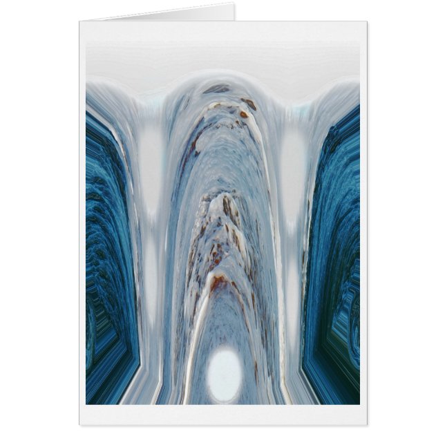 Tarjeta de arte de agua fría (Frente)