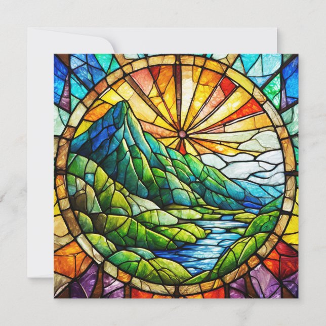 Tarjeta de arte de aloha en blanco hawaiana de vue (Anverso)